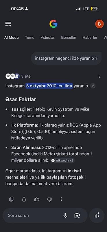 makler axtariram: Instagram hesabı satılır - Platforma: Instagram - Hesabın yaradılma — 4