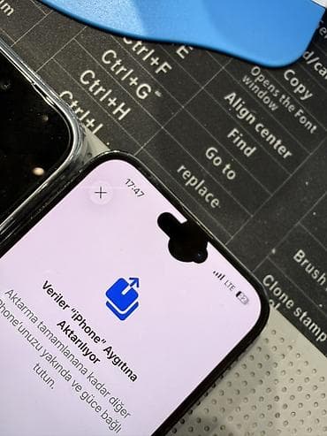 Tikinti və təmir: 14 pro max 256 Gb 
ekranda qara leke 8 aydi var problemsizdi — 1