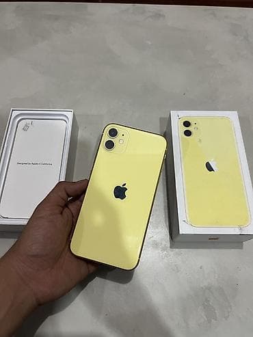 dubayski iphone 11: IPhone 11, Sarı, Face ID — 1