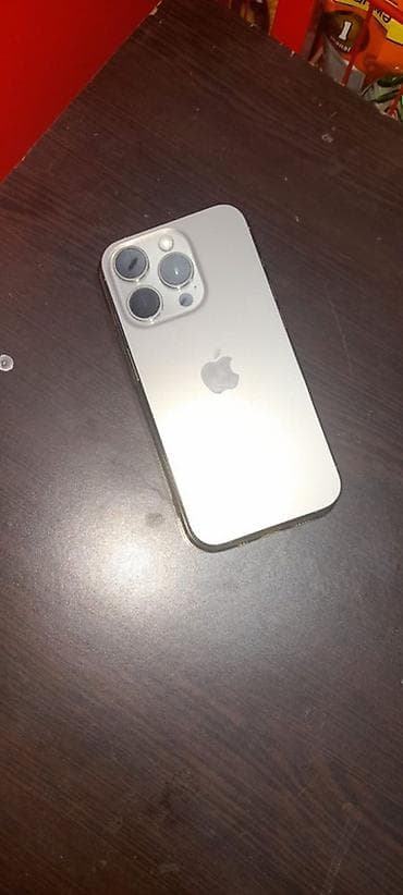 iphone 14 pro max kredit: IPhone 15 Pro, 128 GB, Gümüşü — 1