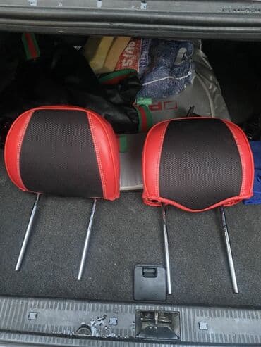 Avtomobil oturacağı üçün başaltı – 2 ədəd - Rəng: qırmızı kənarlar