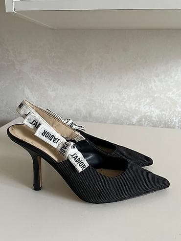 Tuflilər, Dior, Ölçü: 37, rəng - Qara, İşlənmiş — 2