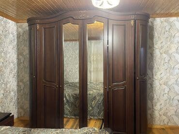 tek kravat ikinci əl: İkinəfərlik çarpayı, 2 tumba, Dolab, Komod, İşlənmiş — 2