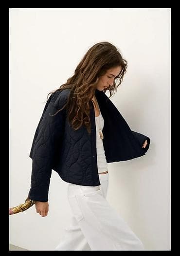 qara jaket: 🖤 ZARA qara quilted jaket — mövsümün hit modeli! Minimalist, amma çox — 6