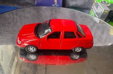 metbex tavan modelleri: Коллекционная модель Lada VAZ 110 Red 1998 Welly Scale 1:34 Art. — 14