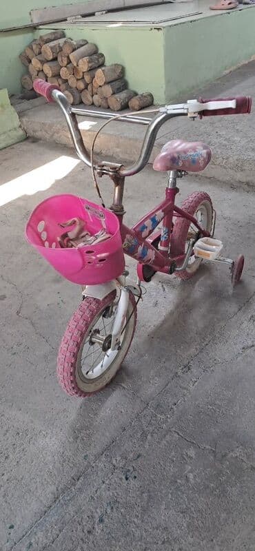 polis qiz ve oglan sekilleri: Uşaq velosipedi – “Kids Pilot” temalı, çəhrayı-ağ rəngdə — 6