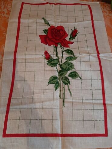 Ev saatları: Mətbəx üçün Yeni rəng - Ağ Dəsmal — 1