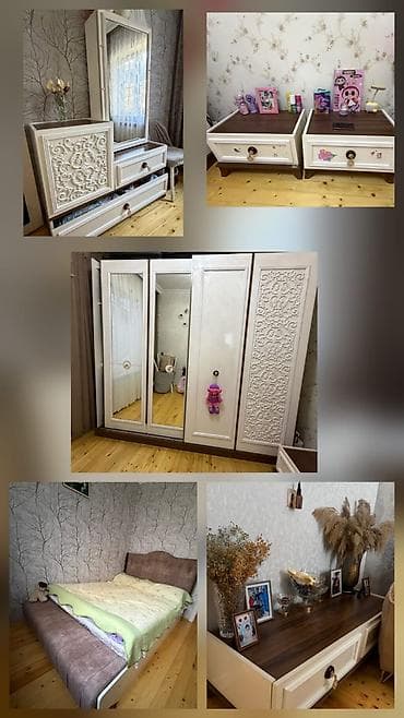 Tecili evden cixmalidir. Yatag mebeli satilir,deffektleri var. En chox