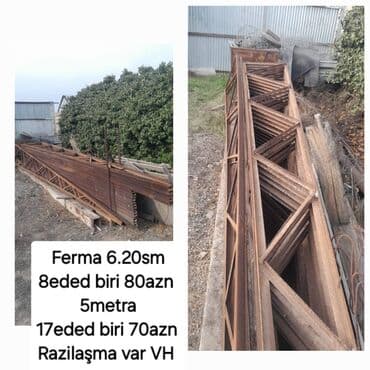 Ünvan Gence Şeheri Ferma 6.20sm 8eded biri 80azn Ferma 5metraliq