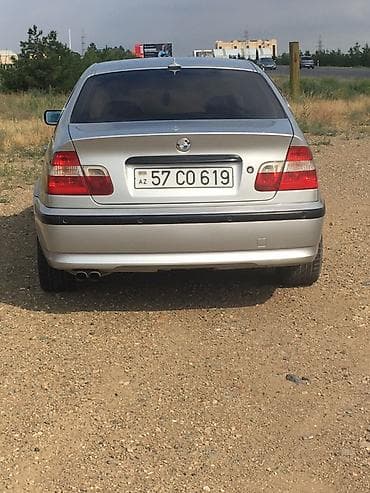 tesla disk: BMW 3 Series E46 sedan – gümüş rəng. - Kuzov: 4 qapı, aerodinamik — 1