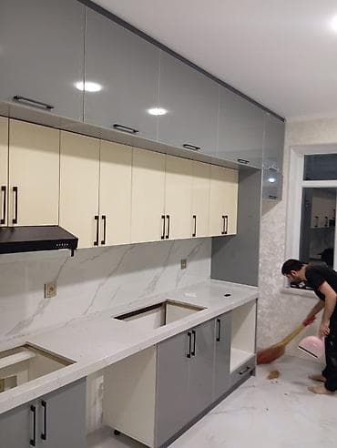 qara parca: Akril Mətbəx mebeli – müasir dizayn və funksionallıq - Material — 3