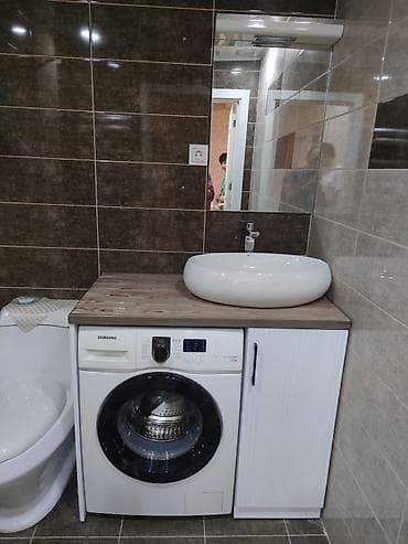 şifoner: Düz dolab, Hamam üçün, Açılan, Korpuslu — 3