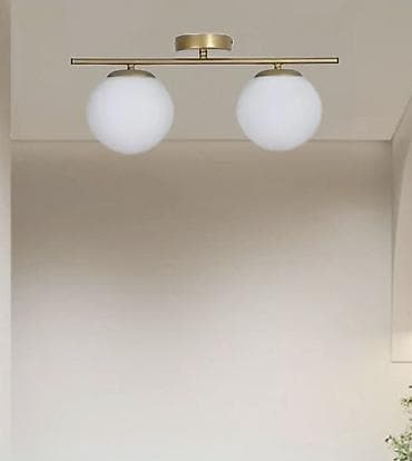 lan: Çılçıraq, 2 lampa, Metal — 1