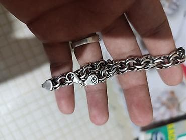 Qol saatları və aksesuarlar: Bilərzik, Gümüş — 3