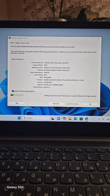 Lenovo ThinkBook noutbuku - Model: 20SL (istehsalçı: Lenovo — 3