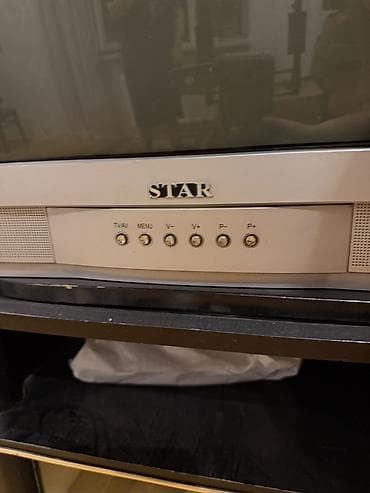 ide hard disk: STAR markalı CRT televizor + TV tumbi İşləyir problemi yoxdur real — 2