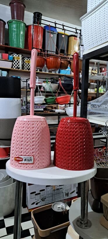 аксессуары для ванны, бани: Unitaz firca demir plastik unitaz sotka demir plastik unitaz — 5