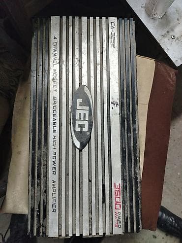 JEC CA-3252 avtomobil gücləndiricisi - 4 kanallı MOSFET quruluş -