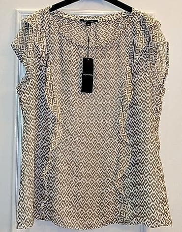 Новая шифоновая блузка от бренда COMMA (Германия), размер 42-44 (XL) — 1