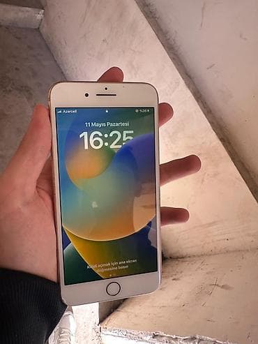 iphone 10 plus: IPhone 8 Plus, 64 GB, Qızılı, Barmaq izi — 1