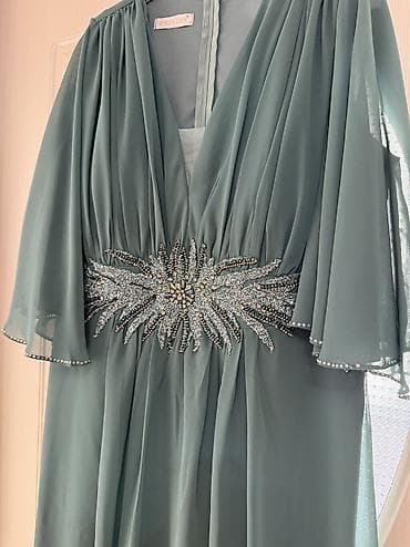 don: ✨ Yeni / az geyinilib 👗 Uzun paltar 📏 Ölçü: 2XL 🌸 Rahat və eleqant — 4