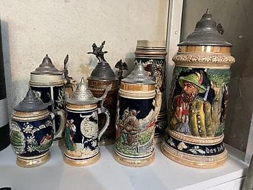 Fincanlar, rəng - Göy, Keramika, Almaniya — 1