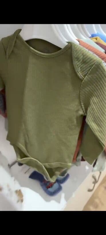 təzə doğulmuşlar üçün toxunma kombinzonlar: Uşaq üçün uzunqol bodilər – müxtəlif rəng və naxışlarda — 4