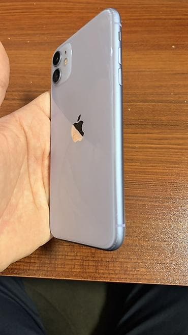 iphone kabel: IPhone 11, 128 GB, Deep Purple, Face ID, Simsiz şarj, Sənədlərlə — 4