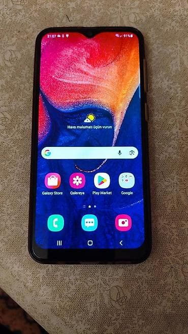samsung soyuducular: Samsung Galaxy A50, 128 GB, rəng - Göy, Barmaq izi, İki sim kartlı — 2