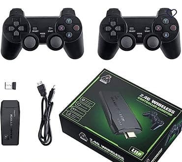 telefon için oyun konsolu: Portativ konsol Game Stick M8 içində 20000 min oyun var - TV-yə — 1