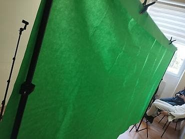 qo pro: Xromakey (yaşıl ekran) fon dəsti - Professional video və foto — 3