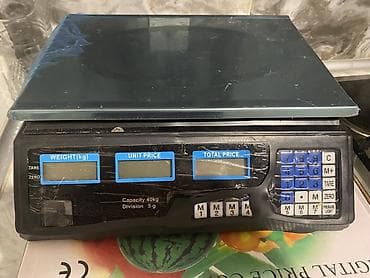 Ticarət tərəziləri: Rəqəmsal ticarət tərəzisi – “Digital Price Computing Scale” - — 2