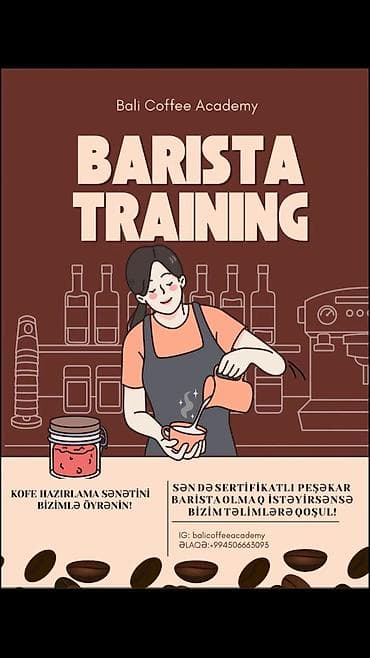 Bali Coffee Akademiyasında espresso, latte, alternativ dəmləmə və