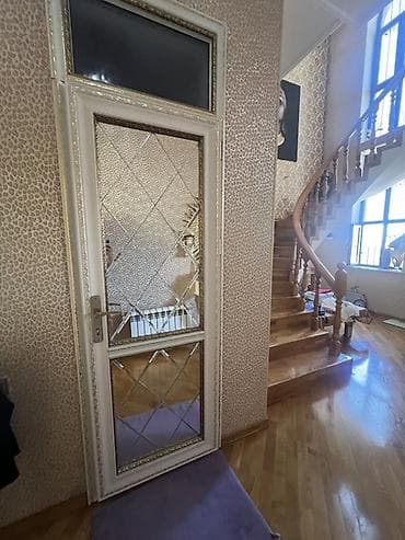 pendir: Ağ rəngdə şüşəli interyer qapıları dəsti 1 ededi 30 azn - Model — 2