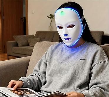 üz maskası: LED işıq terapiyası üçün üz maskası – Light Beauty Instrument — 2