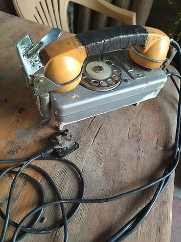 Sovet istehsalı sahə/çöl telefon aparatı – TАС-М (TAC-M), № 4347 — 6