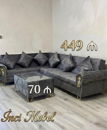 tek divan: Yeni, Künc divan, Qonaq otağı üçün, Açılan, Azərbaycan — 1
