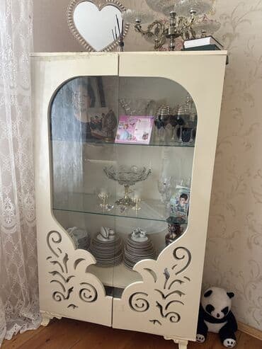 белый офисный стол: Б/у, Сервант, Нет кредита, Азербайджан — 1