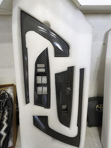 Karbon-fiber naxışlı salon dekor panel dəsti - Avtomobilin ön konsolu