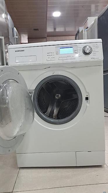 Ремонт телевизоров: Samsung önyükləməli paltaryuyan maşın - Yük həcmi: 6 kq (etiketdə — 2