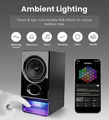 samsung level u: Edifier R20BT Black - Həm yığcam, həm maksimum funksional akustika — 6