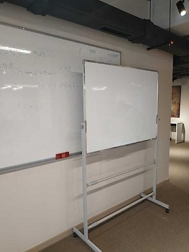 interaktiv lövhələrin satışı: Lövhə. 90*120 sm İki üzlü maqnitli lövhə. Hər iki üzü markerlə — 1