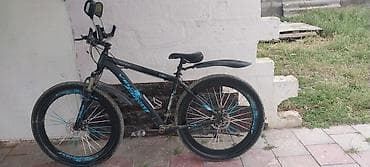 idman rəsmləri: Dağ/şosse tipli Velostorm velosiped - Rəng: qara-göy aksentlər - — 6
