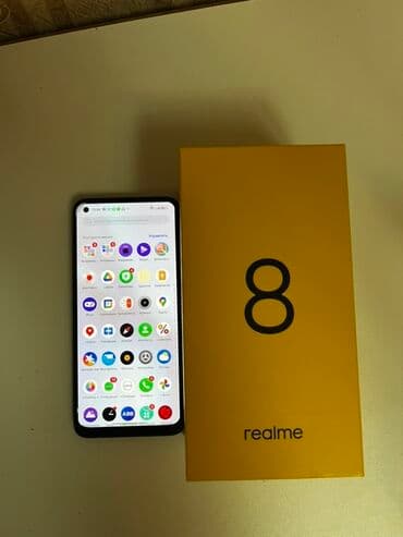 oppo a18 qiymeti: Realme 8, rəng - Qara, İki sim kartlı — 4