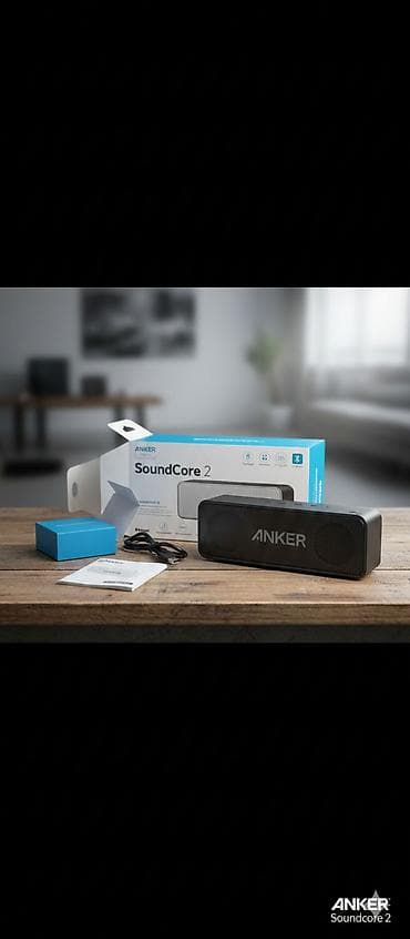 Anker Soundcore 2 – Möhtəşəm Səs, Uzun Batareya Ömrü! Təsvir