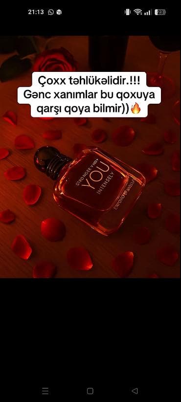 cantalar: Başlıq: Qalıcı ətirlər – Metroya çatdırılma var. Mətn: Keyfiyyətli və — 6