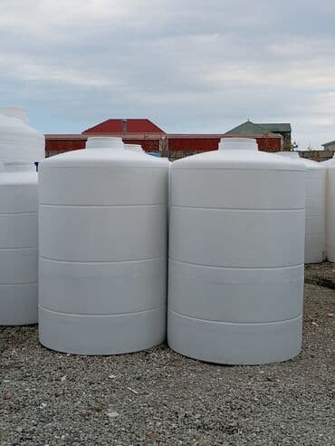 su çəni işlenmiş: Bak, Plastik, 10000 l l, Yeni, Pulsuz çatdırılma — 2