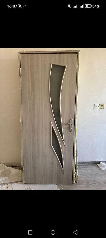 İşlənmiş Otaq qapısı Çərçivə ilə, Zəmanətli, Ünvandan götürmə