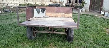 maşın oturacaqi: Motoblok əsasında yığılmış mini yük daşıyan nəqliyyat vasitəsi - Ön — 4