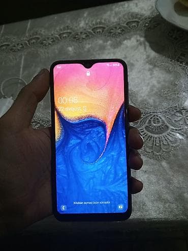data modem sim card: Samsung Galaxy A10, 32 GB, rəng - Qara, İki sim kartlı — 1